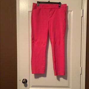 Old Navy Pink Ankle Pants